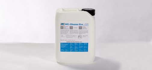 Vedle velmi dobrého čisticího výkonu nabízí čistič MC-Cleaner eco pro uživatele optimální užívání a přijatelnou ekologickou bilanci. © MC-Bauchemie 2021