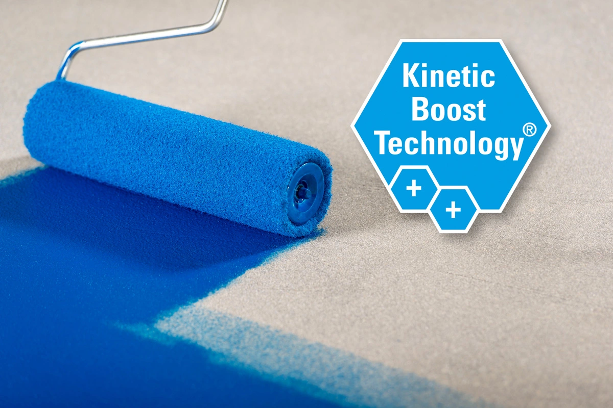 S technologií KineticBoost-Technology® zavádí společnost MC nový standard pro podlahové ochranné vrstvy ve stavbách v oblasti průmyslu, infrastruktury a také pozemních staveb.