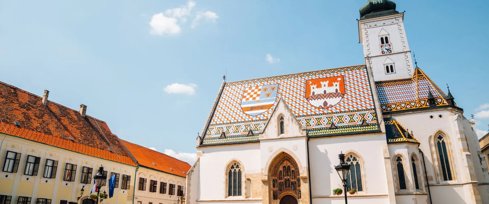 Kostel svatého Marka v Záhřebu - Restaurován a systémově zesílen