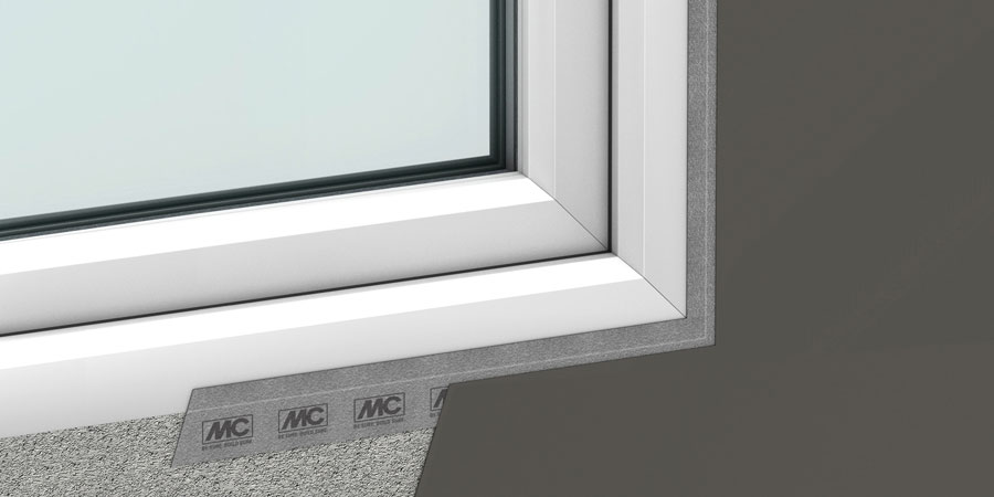 Nová těsnící páska pro bezpečné napojení okenních prvků v oblasti soklů