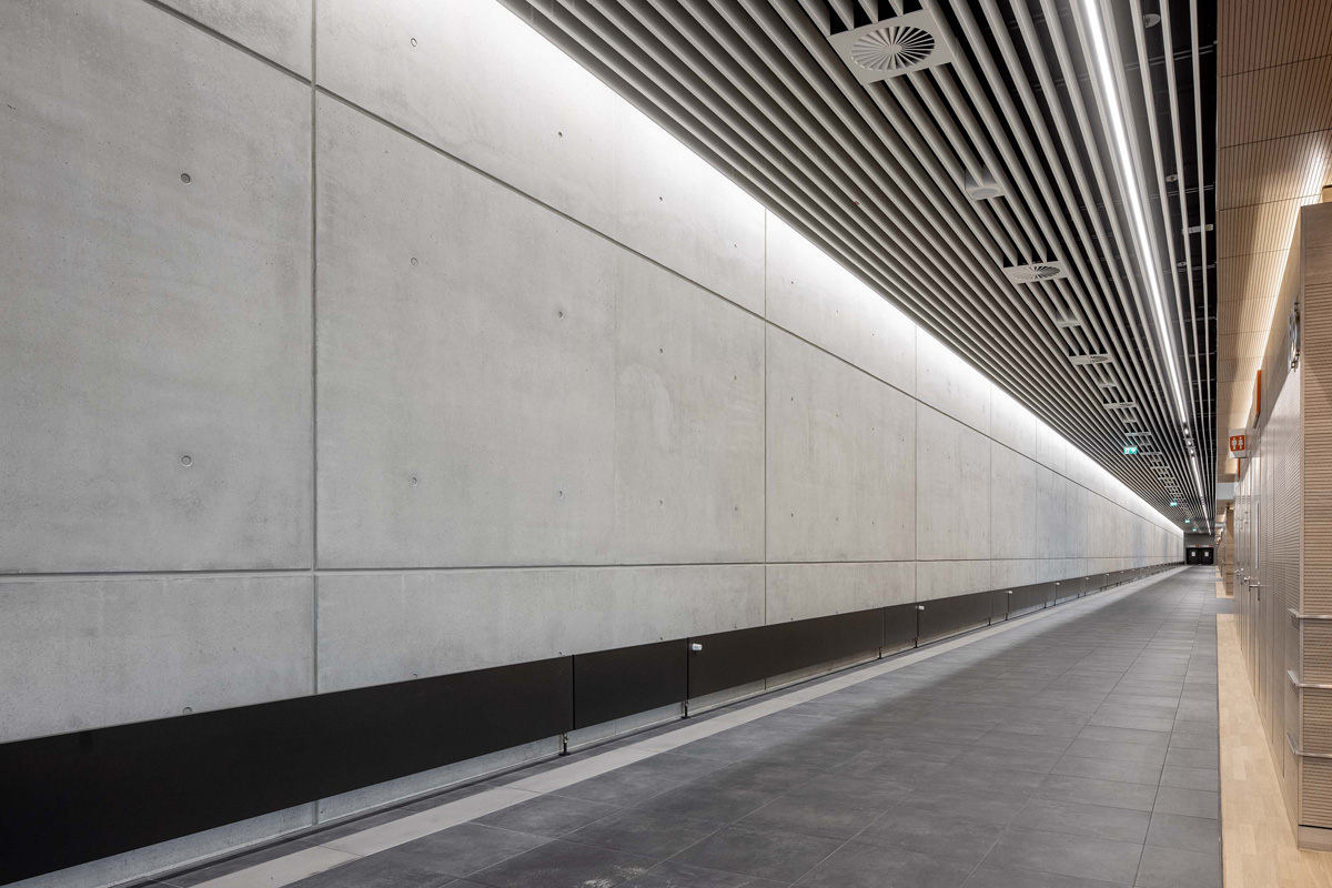 Kvalitní plochy z pohledového betonu na veletrhu v Düsseldorfu díky kosmetice betonu společnosti MC.